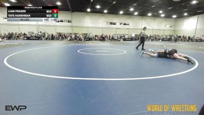 96 lbs Rr Rnd 5 - Liam Fraser, Mojo Mulisha 12U vs Tate Harshman, Washington 12U