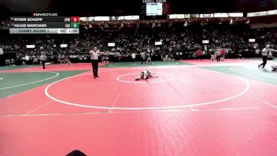 61 lbs Champ. Round 1 - Julius Marciano, LAC3 vs Ryder Schopp, CPWA