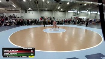 106 lbs Champ. Round 3 - Daniel Romero, Greeley Central vs Drake VomBaur, Severance High School