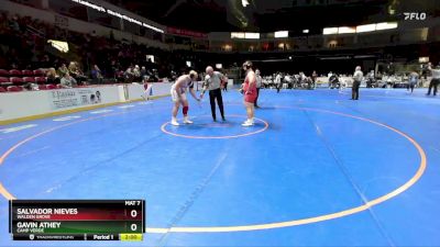 285 lbs Semifinal - Salvador Nieves, Walden Grove vs Gavin Athey, Camp Verde