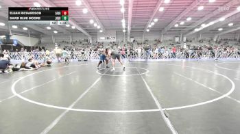 285 lbs Rr Rnd 2 - Elijah Richardson, 5forty Brawlers II vs David Blue Moore, Journeymen Wrestling Blue