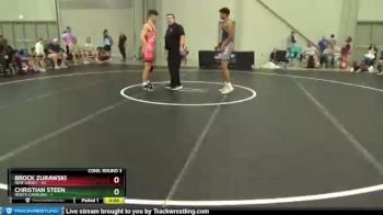 182 lbs Semis & 3rd Wb (16 Team) - Brock Zurawski, New Jersey vs Christian Steen, North Carolina