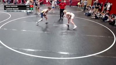 120 lbs Champ. Round 4 - Maxx Watson, Sandpoint Legacy Wrestling Club vs Landon Wilson, Fighting Squirrels Wrestling Club