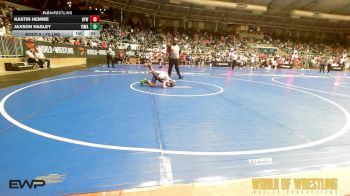 70 lbs Round Of 16 - Kastin Hemme, Hannibal Youth Wrestling vs Jaxson Hasley, Vincent Warren