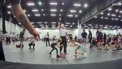 40 lbs Round 3 - Gabriel Sharp, Reverence Wrestling Club vs Jude DeWeerd, Westshore