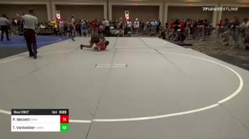 137 lbs Round Of 16 - Izak Barragan, Imperial Wrestling vs Nicholas Hernandez, Eastern Sabers