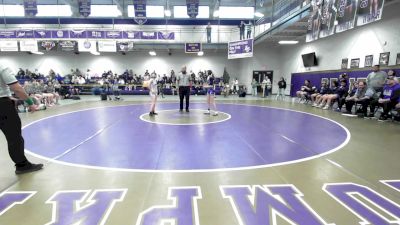 100 lbs Quarterfinals (8 Team) - Gracie Cox, Gilmer County vs Ella Davis, Pierce County HS