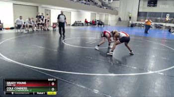 150 lbs Placement (4 Team) - Grady Young, Pierz vs Cole Condezo, Marshall/Lakeview/RTR