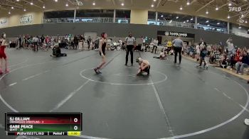 72 lbs Round 1 - Gabe Peace, Quest vs SJ Gilliam, Crossroads Wrestling