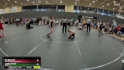 72 lbs Round 1 - Gabe Peace, Quest vs SJ Gilliam, Crossroads Wrestling