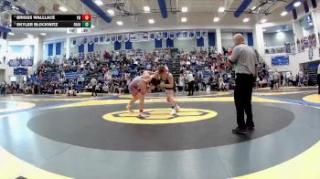 157 lbs Cons. Round 6 - Briggs Walllace, Van Wert vs Skyler Blockwitz, Franklin