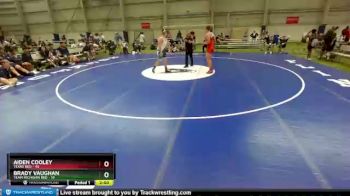 220 lbs Round 3 (8 Team) - Aiden Cooley, Texas Red vs Brady Vaughan, Team Michigan Red