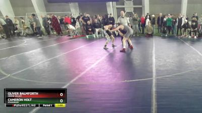 138 lbs Cons. Round 6 - Cameron Holt, Stansbury vs Oliver Balmforth, Cedar Valley