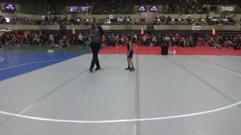 55 lbs Quarterfinal - Mia Mercado, No Limit Wrestling Club vs Hani Valentine, Weigh-In Club