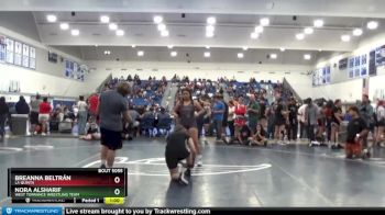 150 lbs Quarterfinal - Nora Alsharif, West Torrance Wrestling Team vs Breanna Beltrán, La Quinta
