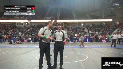 80 lbs Cons. Round 1 - Averi Johnson, Larned Jr Indian Wrestling Club vs Peytan Garcia, Tonganoxie