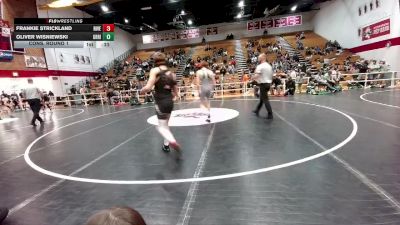 138 lbs Cons. Round 1 - Frankie Strickland, Riverton vs Oliver Wisniewski, Green River
