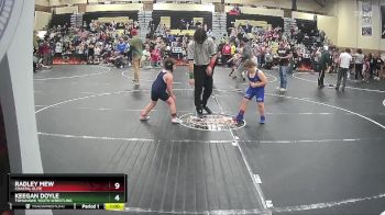 92 lbs Round 2 - Lincoln Brewer, Cane Bay Cobras vs Max Martin, Coastal Elite