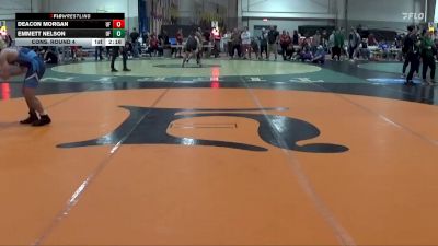 141 lbs Cons. Round 4 - Deacon Morgan, Unattached vs Emmett Nelson, UW Parkside