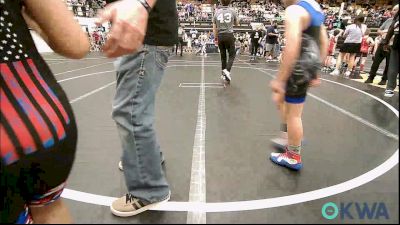 67 lbs Round Of 16 - Daisy Diaz, Bridge Creek Youth Wrestling vs Cooper Jones, Harrah Little League Wrestling