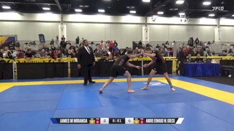 Andre Edward W. Greco vs James M Miranda 2024 World IBJJF Jiu-Jitsu No-Gi Championship