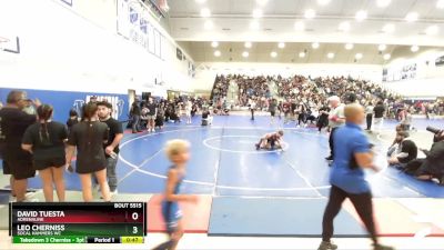 63 lbs 3rd Place Match - David Tuesta, Adrenaline vs Leo Cherniss, SoCal Hammers WC