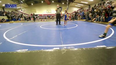 52 lbs Consi Of 4 - Monty Daugherty, Victory Grappling Club vs Jett Brooks, Raw Wrestling Club