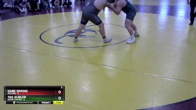 285 lbs Round 6 (8 Team) - Gabe Simons, Millard vs Tag Gubler, Snow Canyon