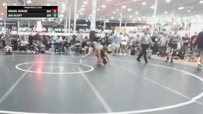 140 lbs Quarterfinal - Israel Borge, Team Shutt Mau Mau - HSC vs Joe Scott, Superior Gold - HSC