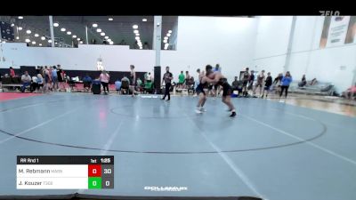 134 lbs Rr Rnd 1 - Mark Rebmann, Mat Assassins vs Jamal Kouzer, Team 302 Batman