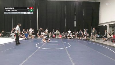 84 lbs Round 5 (6 Team) - Zane Young, CTWHALE vs Caiden Crusen, Dirty Jersey