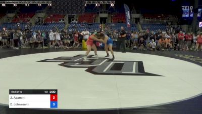 200 lbs Rnd Of 16 - Zoe Adam, South Dakota vs Druzzla Johnson, Kansas