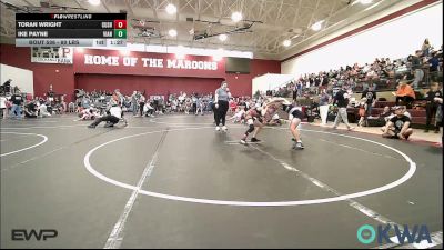 80 lbs Rr Rnd 3 - Toran Wright, Cushing vs Ike Payne, Vian Wrestling Club