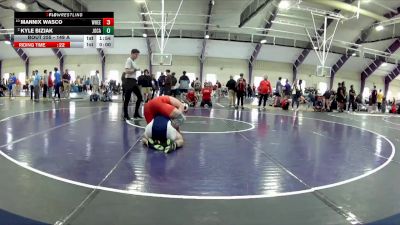 149 A Quarterfinal - Mannix Wasco, Wheeling University vs Kyle Bizjak, John Carroll