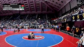 3A-132 lbs Cons. Round 3 - Josh Lane, White County vs Amari Fagan, West Hall