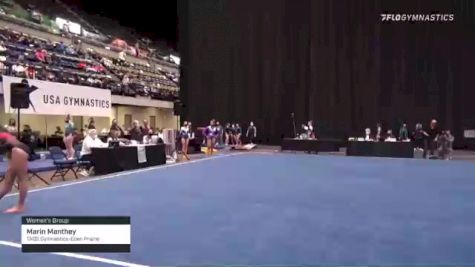Marin Manthey - Women's Group, TAGS Gymnastics-Eden Prairie - 2021 Women's Xcel Region 4 Championships
