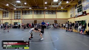 60 lbs Round 6 (10 Team) - Bohdi Tsikerdanos, Warhawks Wrestling vs ERIC NEMEC, South Side WC