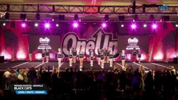 Premier Athletics - Nashville - BLACK CATS [2025 L1 Youth - Medium Day 2] 2025 One Up Grand Nationals