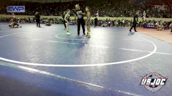 80 lbs Round Of 16 - Leah Valdez, Mission Arlington vs Kaygan Walton, Prodigy Elite Wrestling