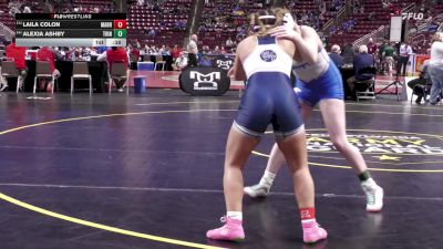142 lbs Consi 2 - Laila Colon, Manheim Township-G vs Alexia Ashby, Trinity-G