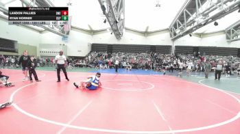 128-I lbs Round Of 32 - Landon Pallies, Seagull Wrestling Club vs Ryan Horner, Islip