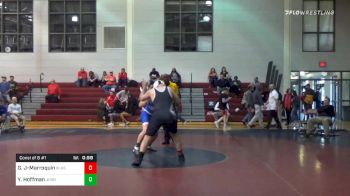 220 lbs Consolation - George Johnson-Marroquin, Bishop Lynch High School vs Yates Hoffman, Jesuit High School - New Orleans