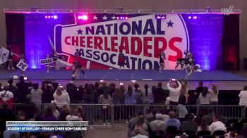 Academy of Our Lady - Penguin Cheer Non-Tumbling [2025 Intermediate Non-Tumbling Varsity Crowd Leading Day 1] 2025 NCA Louisiana Regional