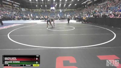 135 lbs Cons. Round 2 - Aileya Sath, Wichita-Southeast vs Brooke Downs, Derby