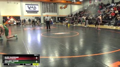 175 lbs Semifinal - Alex Gassman, Western Dubuque vs Holden Chase, Iowa City, West