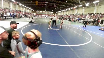 61 lbs Consi Of 8 #2 - Isaac Ortega, Desert Dogs WC vs Fabian Casas, Monte Vista Takedown Club