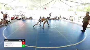 120 lbs Quarterfinal - Onelo Lorberter, Team Quest vs Elijah Garcia, Garcia WC