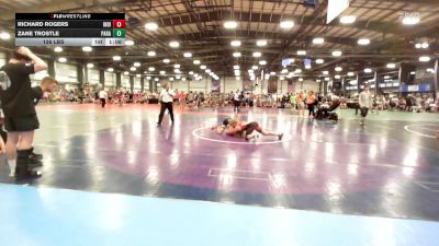 126 lbs Rr Rnd 2 - Richard Rogers, Indiana Outlaws Black vs Zane Trostle, Parabellum Wrestling Academy