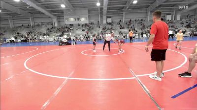 60 lbs Rr Rnd 3 - Zeke Hallman, Grit Mat Club White vs Hunter Mattison, Buffalo Valley Wrestling Club EL Black