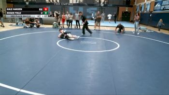 87-100 lbs 3rd Place Match - Ruger Field, Hook Em W.C vs Kale Hansen, Morgan Wrestling Club